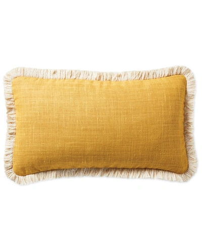Shop Serena & Lily Bowden Linen Pillow