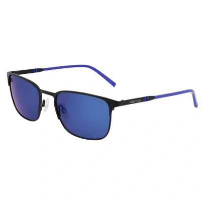 Shop Nautica Mens Rectangle Sunglasses In Multi