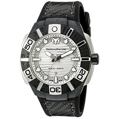 Shop Technomarine Men's Reef Silver Dial Watch