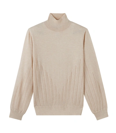 Shop Apc Héloïse Sweater In Multi