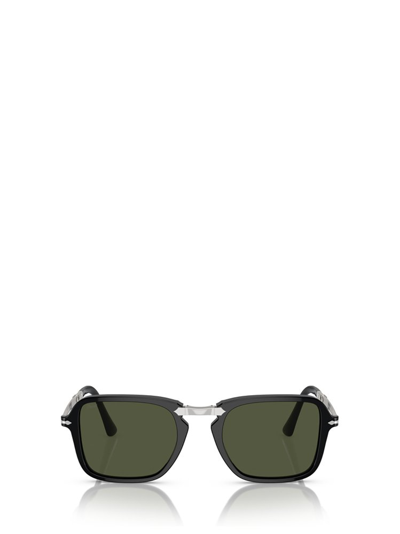 Shop Persol Square Frame Sunglasses In Black