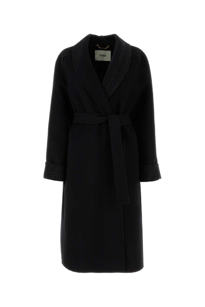 Shop Fendi Robe In Black