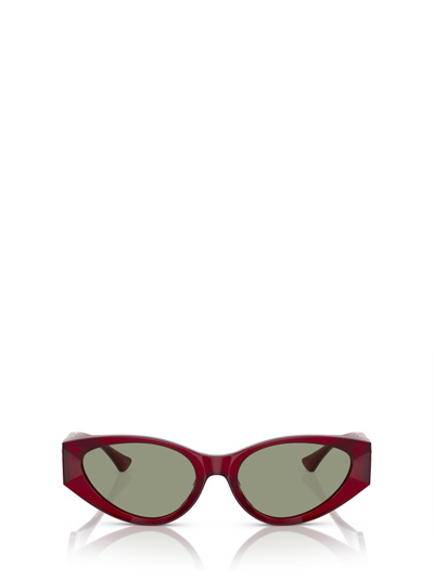 Shop Versace Eyewear Cat In Red