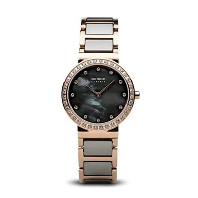 Pre-owned Bering Time | Women's Slim Watch 10729-769 | 29mm Case | Ceramic Collection |