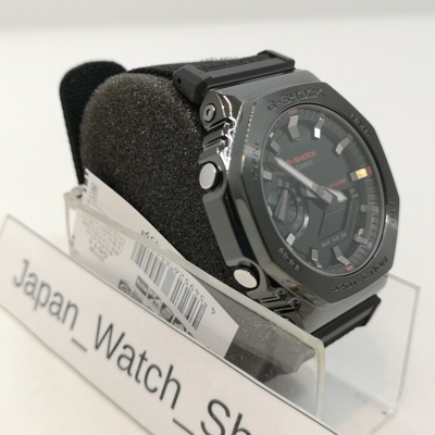 Pre-owned Casio G-shock Gm-2100cb-1ajf Black Metal Case Series Men's Watch In Box