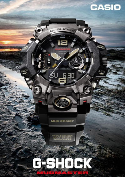 Pre-owned Casio Brand-new  G-shock Gwg-b1000-1ajf Master Of Mudmaster Watch (jdm)