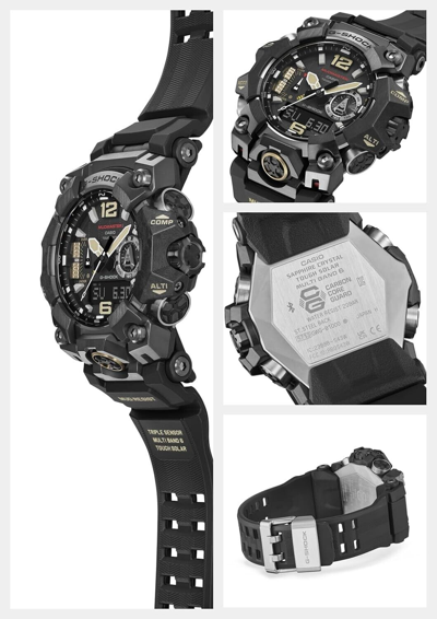 Pre-owned Casio Brand-new  G-shock Gwg-b1000-1ajf Master Of Mudmaster Watch (jdm)
