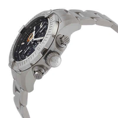 Pre-owned Breitling Avenger Chronograph "fursan Al Emarat" Automatic Chronometer Black