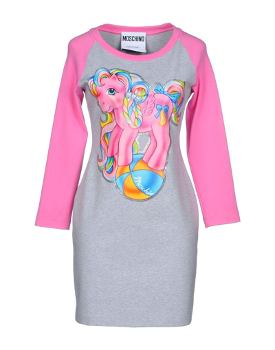 Pre-owned Moschino Couture Dress Sweater Gray My Little Pony Top It40 /us S