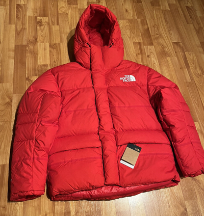 Pre-owned The North Face Men's  Goose Down Fill Rmst Himalayan Parka In Red 700 Fill