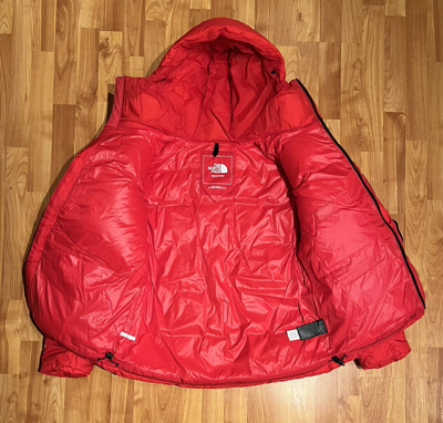 Pre-owned The North Face Men's  Goose Down Fill Rmst Himalayan Parka In Red 700 Fill