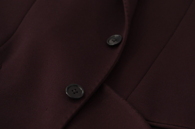 DOLCE & GABBANA Pre-owned Blazer Jacket Purple Cotton Slim Fit It48 / Us38 / M Rrp $1400