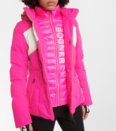 Bogner Della Ski Jacket In Pink