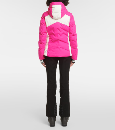 Shop Bogner Della Down Ski Jacket In Pink