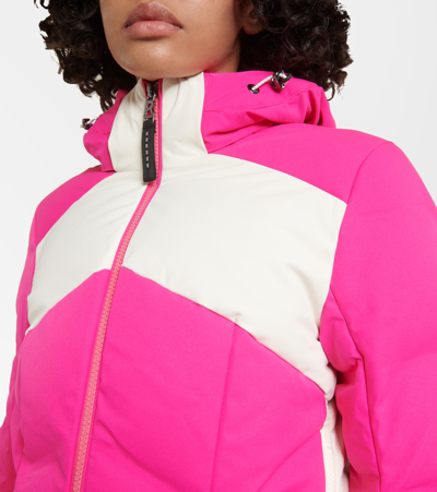 Shop Bogner Della Down Ski Jacket In Pink