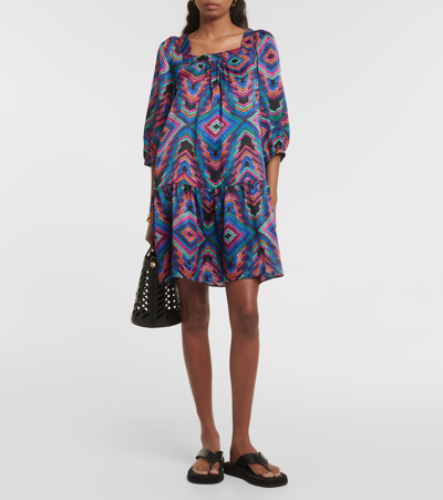 Eres Nightclub Short Dress In Multicoloured