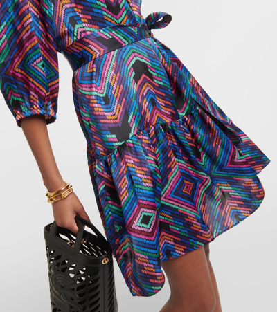 Eres Nightclub Short Dress In Multicoloured