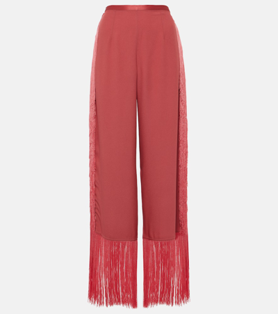 Shop Taller Marmo Nevada High-rise Wide-leg Pants In Pink