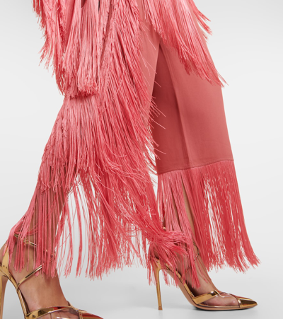 Shop Taller Marmo Nevada High-rise Wide-leg Pants In Pink