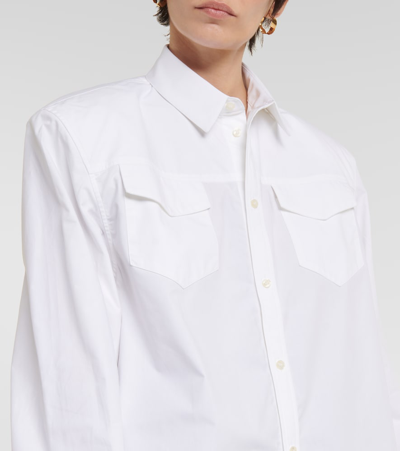 Wardrobe.nyc Cotton Shirt In White