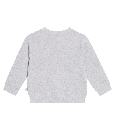 Shop Stella Mccartney Baby Printed Cotton Jersey Sweatshirt In Grey