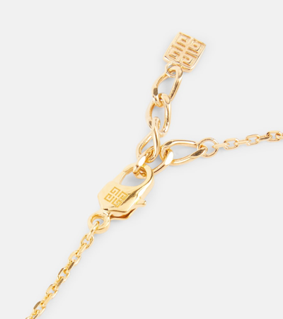 Givenchy 4g Faux Pearl Bracelet In Gold