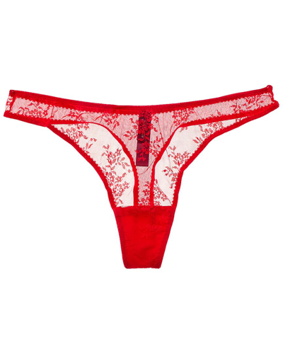 Shop Journelle Romy Thong In Red