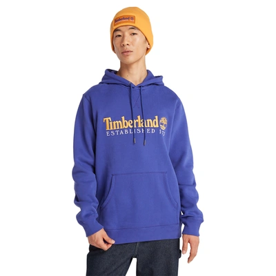 Shop Timberland Mens  50th Anniversary Hoodie In Blue/blue