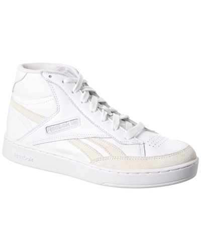 Shop Reebok Club C Form Hi Leather Sneaker In White