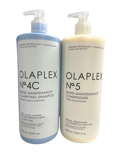 Olaplex 4c Clarifying Shampoo & #5 Bond Maintenance Duo