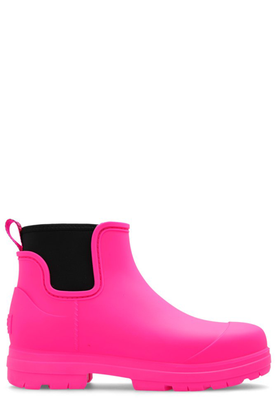 Shop Ugg Droplet Round Toe Ankle Boots In Pink