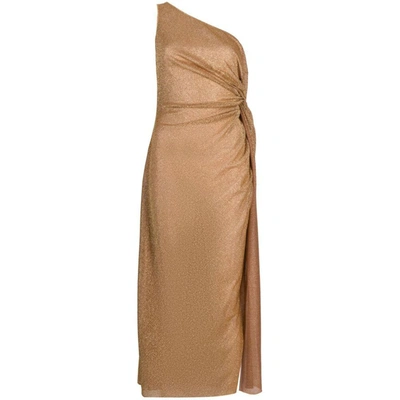 Shop Oseree Oséree Dresses In Gold