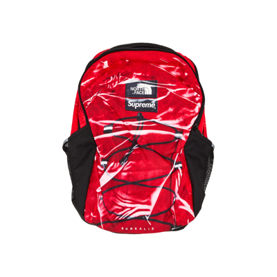 Pre-owned Supreme X The North Face Printed Borealis Backpack 'red'
