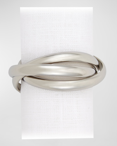 L'objet 4-piece 3 Ring Napkin Jewels