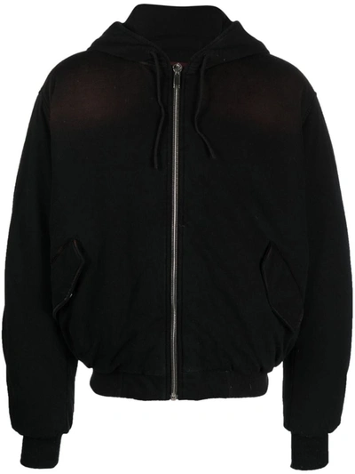 Shop 424 Classic Bomber Jacket With Zip In Black