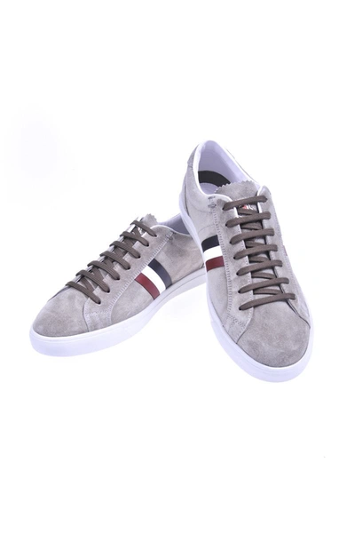 Shop Moncler Shoes In Beige