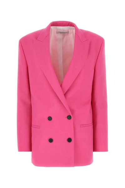 Shop Philosophy Di Lorenzo Serafini Jackets And Vests In Pink