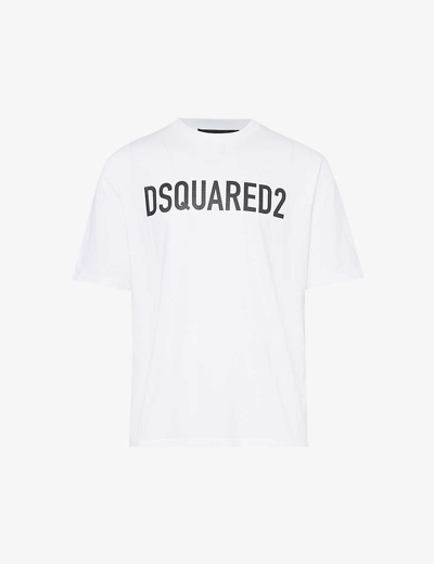 Dsquared2 Dsquared Man T-shirt In White