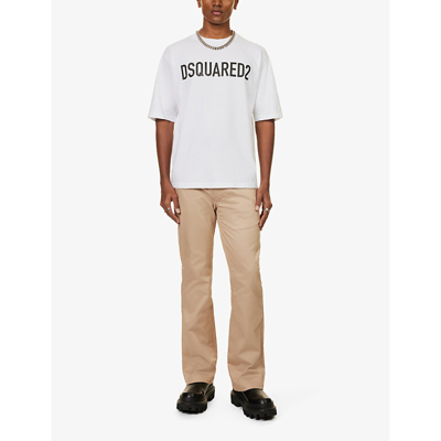 Dsquared2 Dsquared Man T-shirt In White