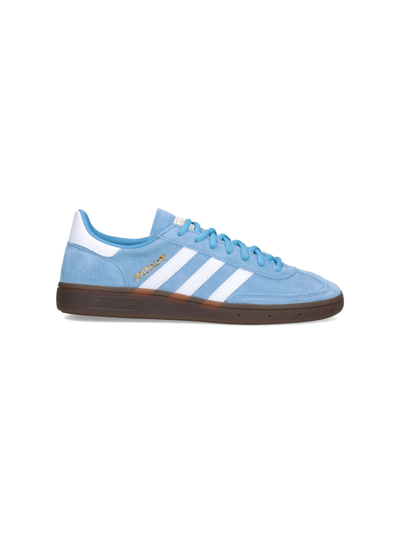 Shop Adidas Originals Handball Spezial Sneakers In Light Blue