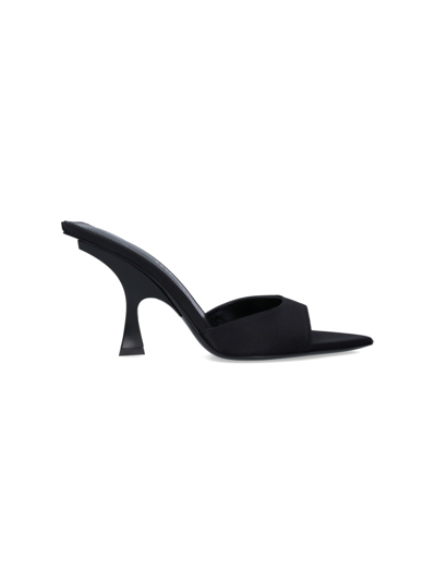 Shop Attico 'ester' Sandals In Black  
