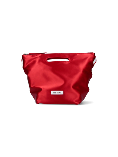 Shop Attico 'via Dei Giardini 30' Tote Bag In Red
