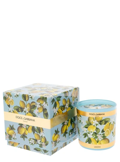 Shop Dolce & Gabbana Lemon Scented Candle In Not Applicable