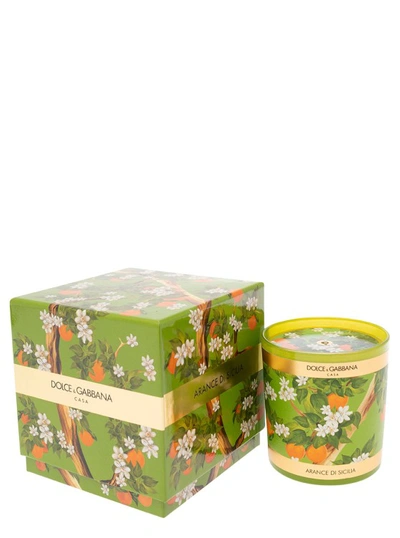 Shop Dolce & Gabbana Sicilian Orange Scented Candle In Not Applicable