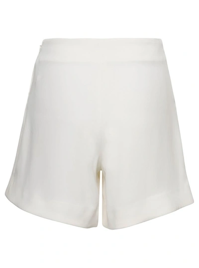 Shop Mvp Wardrobe Kennet' White Shorts With Invisible Zip