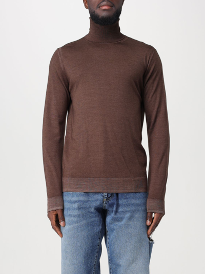 Shop Paolo Pecora Sweater  Men Color Brown