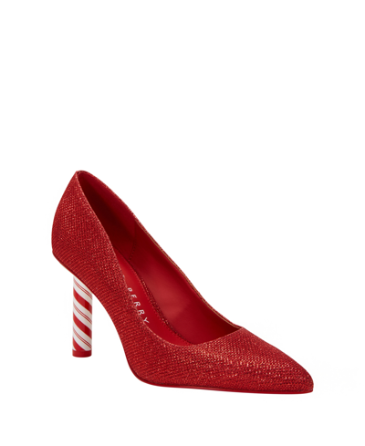 Shop Katy Perry Women's The Candiee Pointed Toe Pumps In True Red