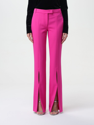 Shop Versace Jeans Couture Pants  Woman Color Fuchsia