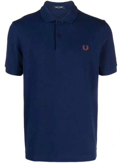 Shop Fred Perry Fp Plain Shirt Clothing In Blue