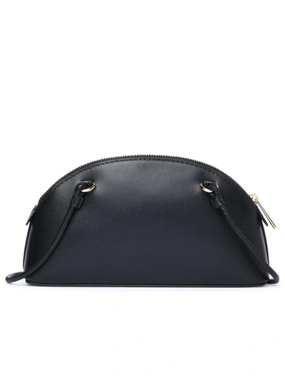 Shop Furla 'camelia' Black Leather Crossbody Bag